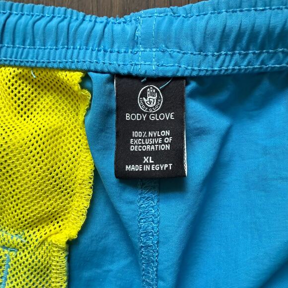 Body Glove XL Blue Nylon Swim Trunks Board Shorts - Picture 6 of 8